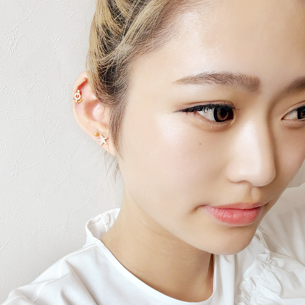 イカリ モチーフ にした大人マリン ジュエル 錨 海 アンカー