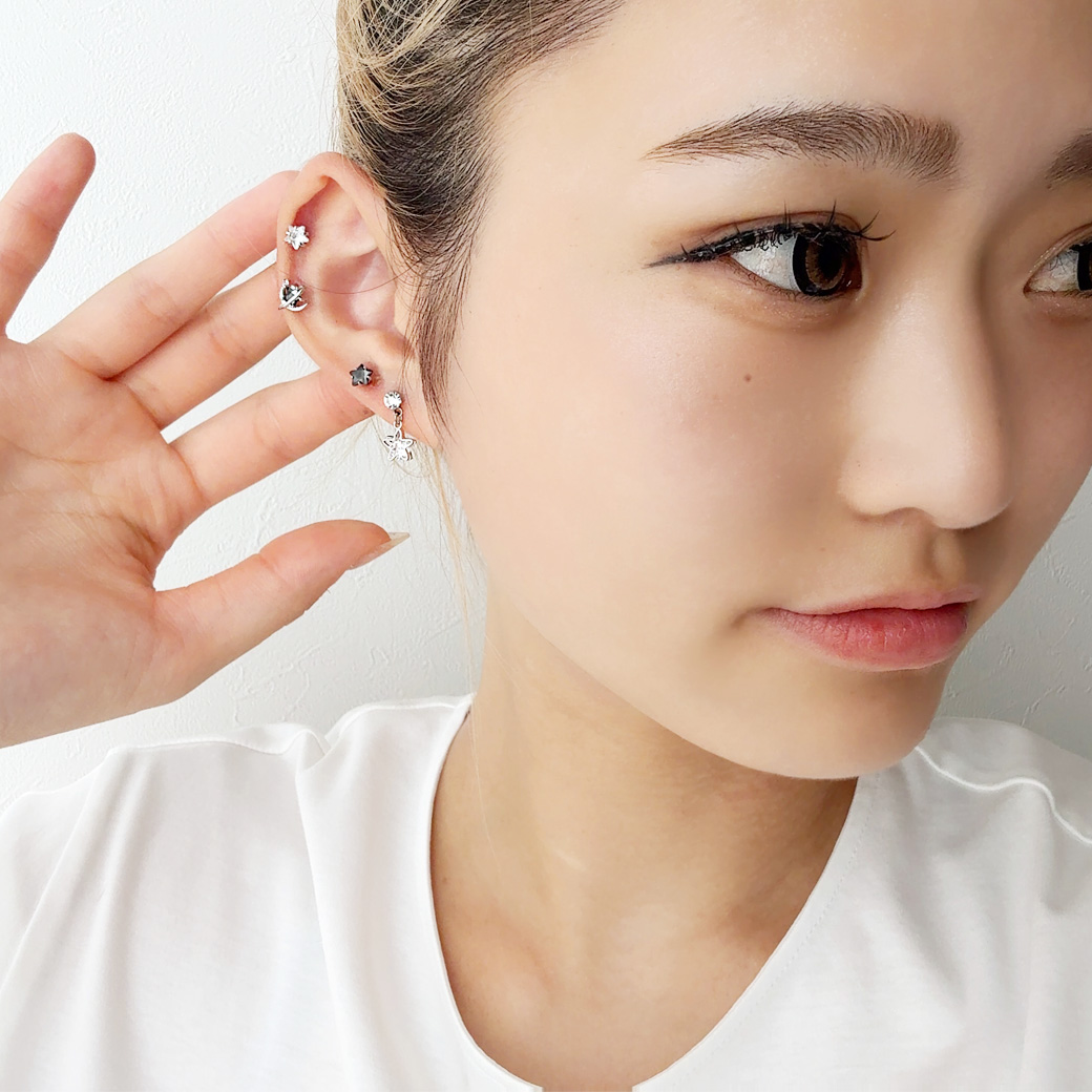 LKサロン　ベビスタピアス　baby starピアスYG lkサロン lk salon ベビスタ YG