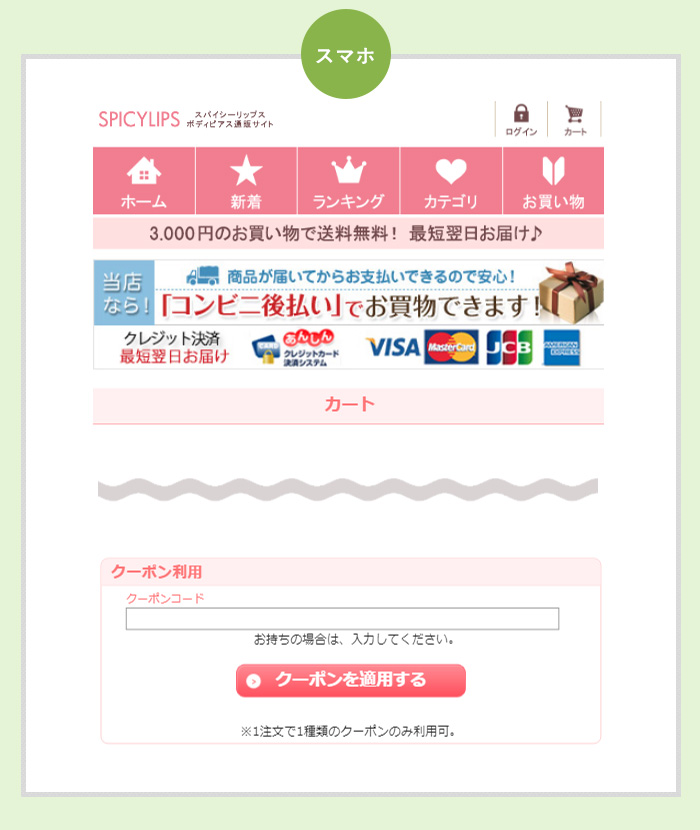 ボディピアス割引クーポンセールSALE